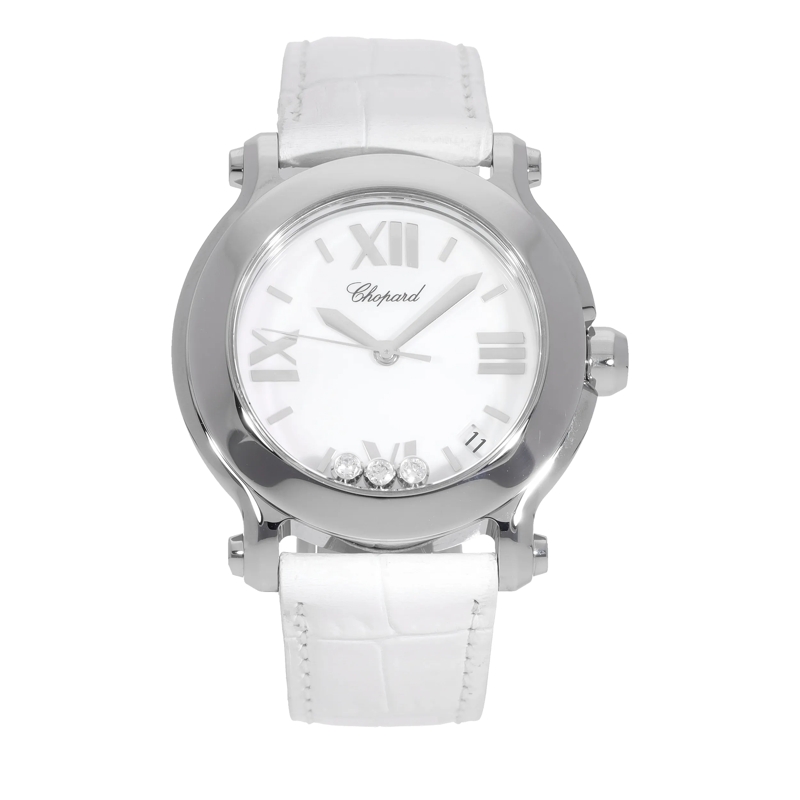 Chopard Montre automatique Happy Sport Weiß