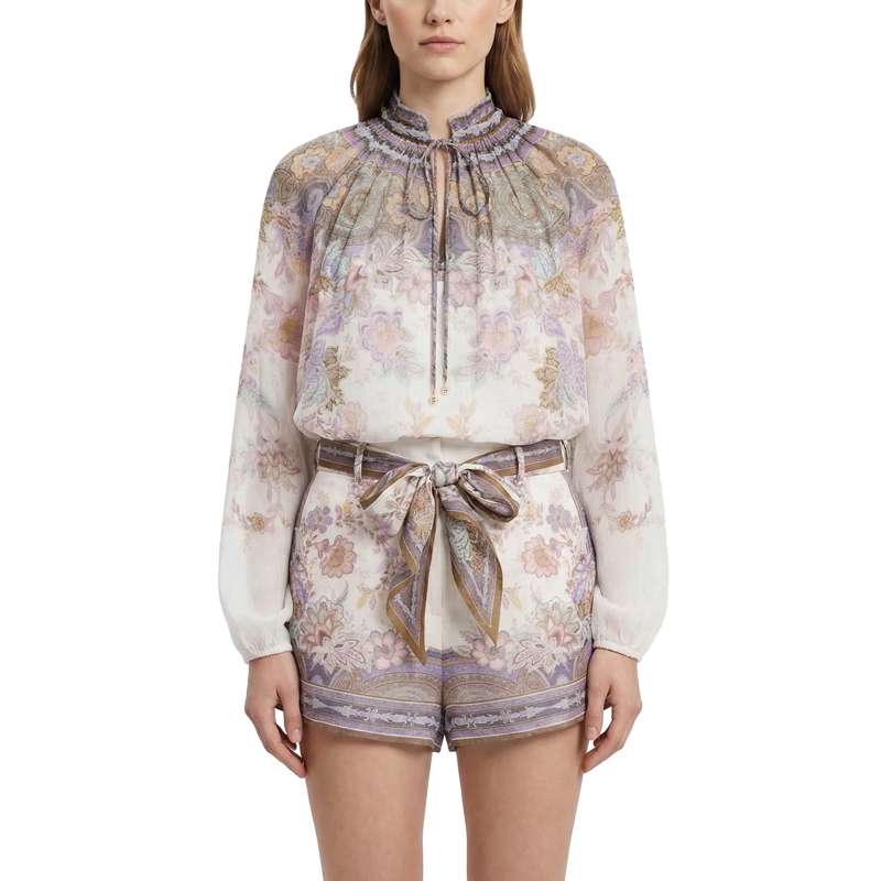 Zimmermann Bluse Bluse Luna Billow mehrfarbig(Image 2)