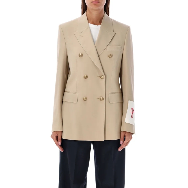 Golden Goose Blazer Double Breasted Blazer Neutrals