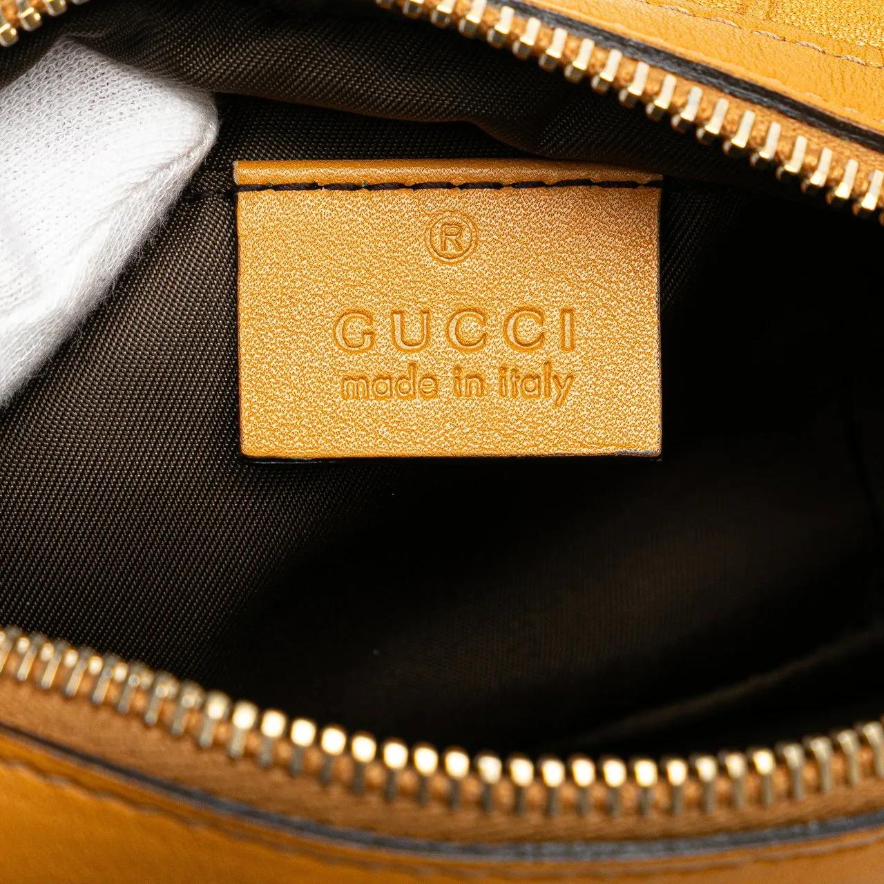 Thumbnail - Gucci Kosmetiktaschen - Guccissima Pouch - Gr. unisize - in Gelb - für Damen