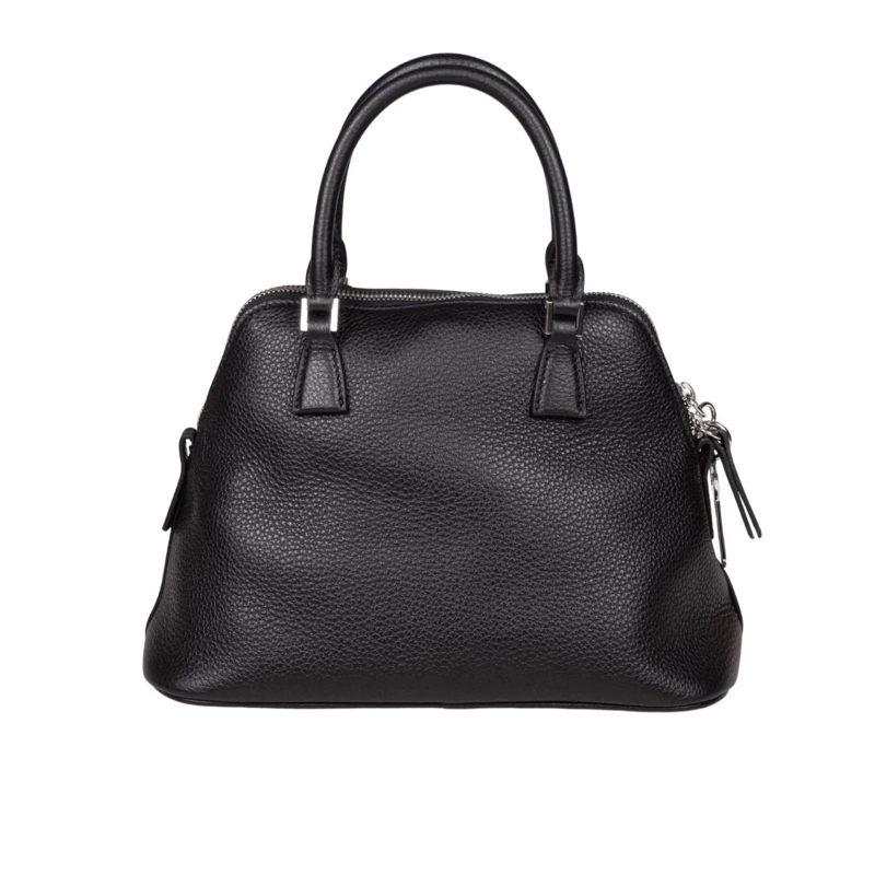 Maison Margiela Schultertasche 5Ac Soft Mini Calfskin Handbag, Black Black