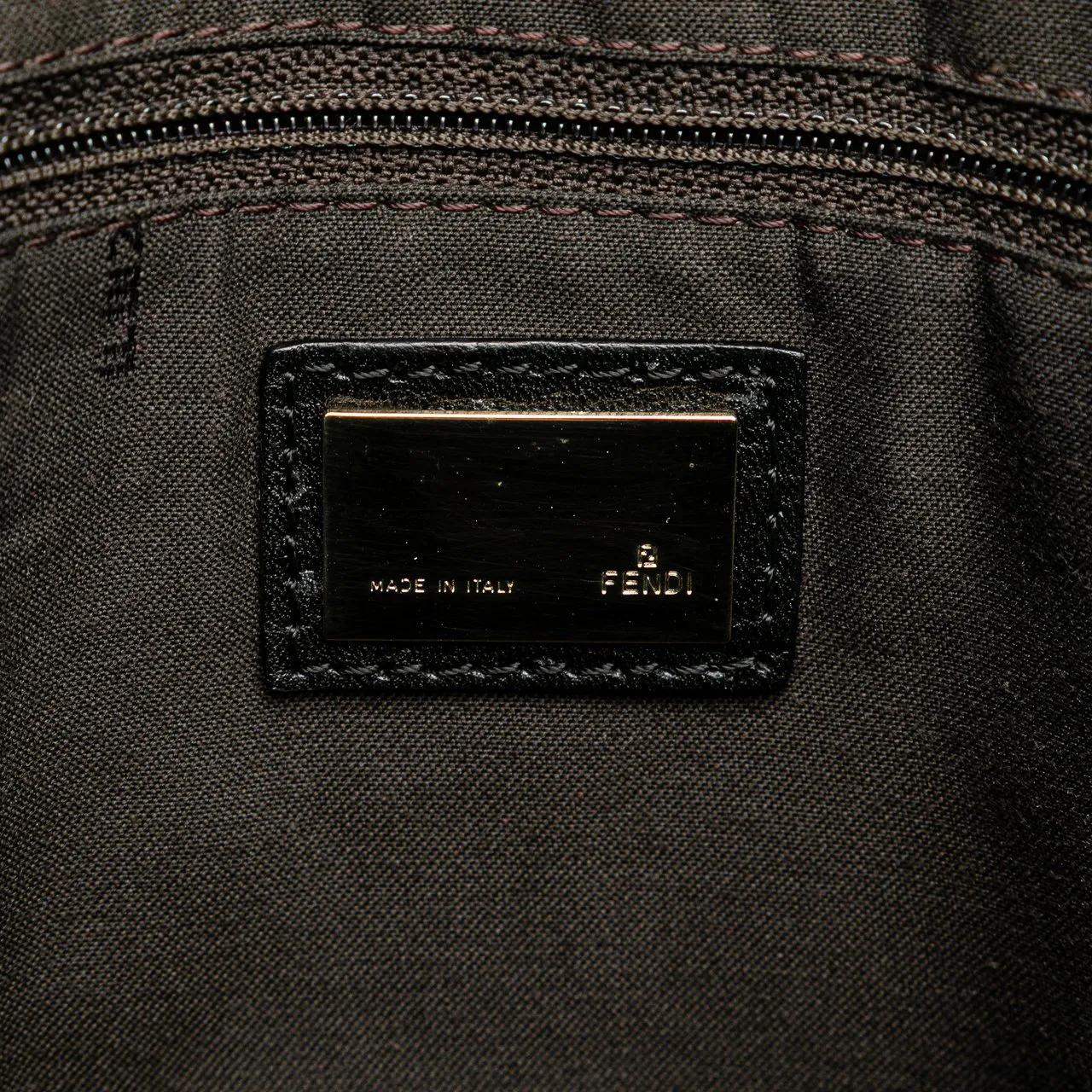 Thumbnail - Fendi Shopper - Zucchino Canvas Tote - Gr. unisize - in Schwarz - für Damen