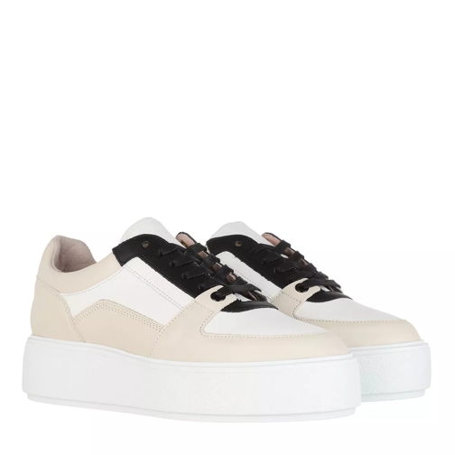 Nubikk Elise Bloom Sneaker Leather White Multi Color scarpa da ginnastica bassa