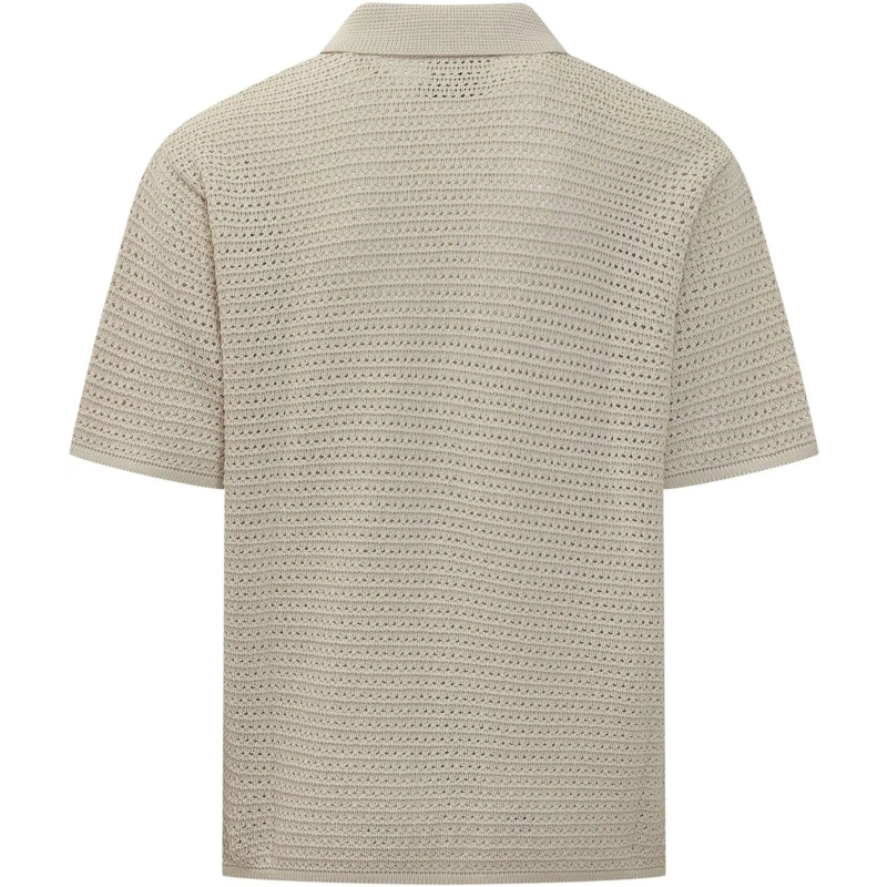 Represent Pull Camicia in Maglia con Bottoni weiß(Image 2)