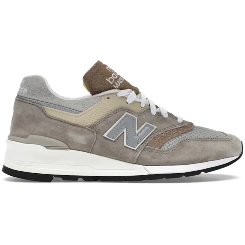 New Balance Low-Top-Sneaker New Balance 997 MiUSA Light Mushroom Mirage Grey weiß