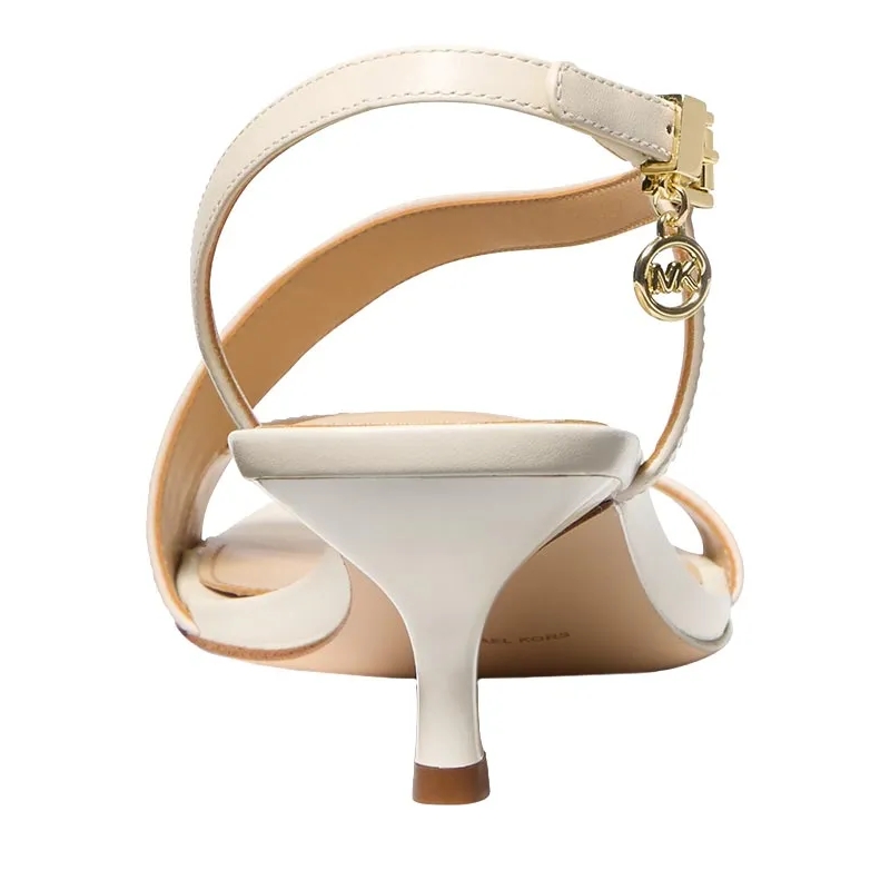 MICHAEL Michael Kors Sandaletten mit Absatz Jaida Kitten Sandal Lt Cream(Image 3)