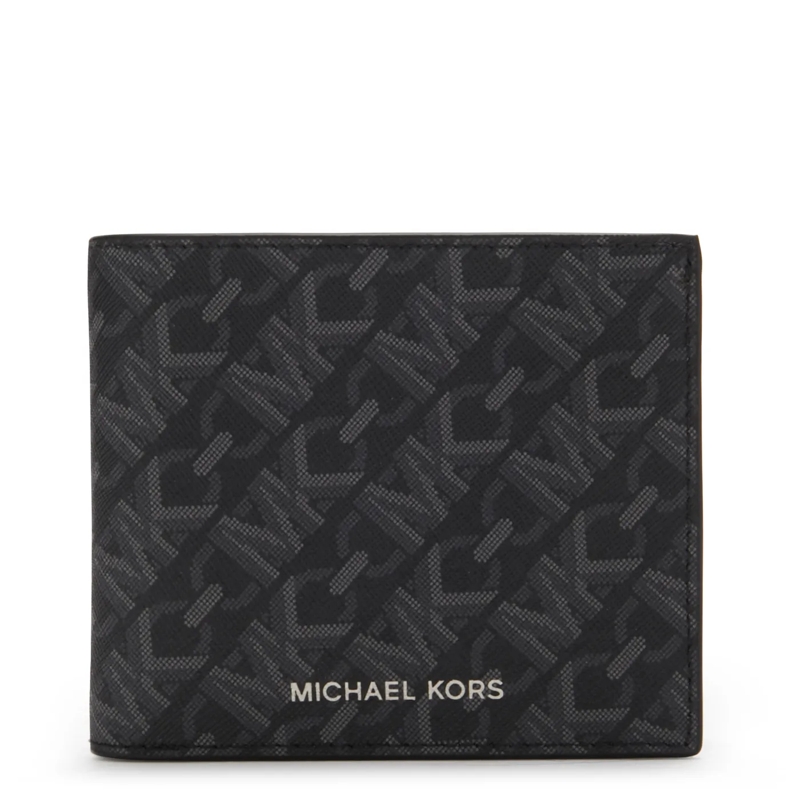MICHAEL Michael Kors Portemonnee Hudson Brieftasche Schwarz