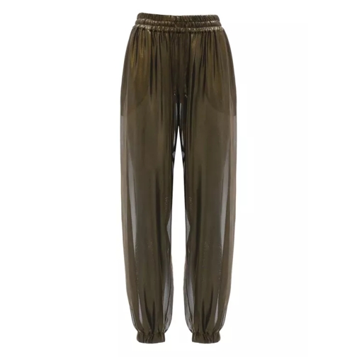 The New Arrivals By Ilkyaz Ozel Harem Pants Gold 