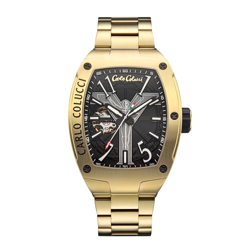 Carlo Colucci Automatikuhr Automatikuhr CC100 . gold