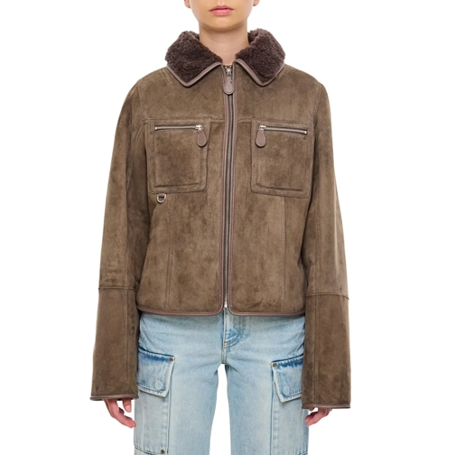 Saks Potts Felix Jacket Brown Overgangsjas