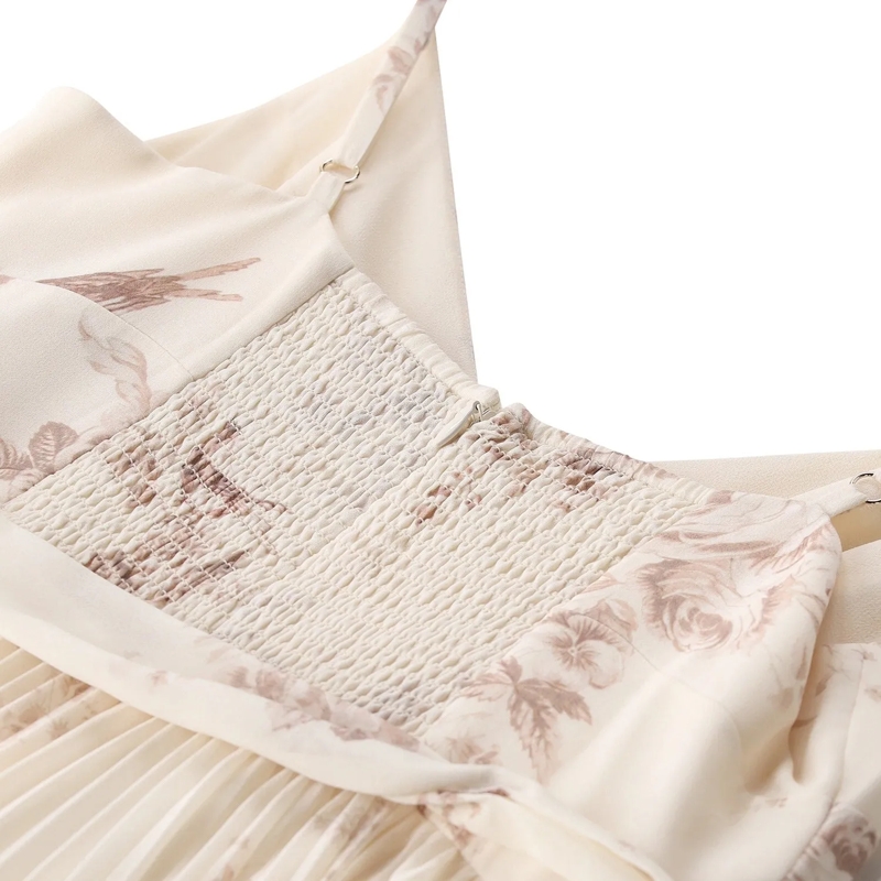 Zimmermann Maxikleid Kleid Sunray mit Print weiß(Image 5)