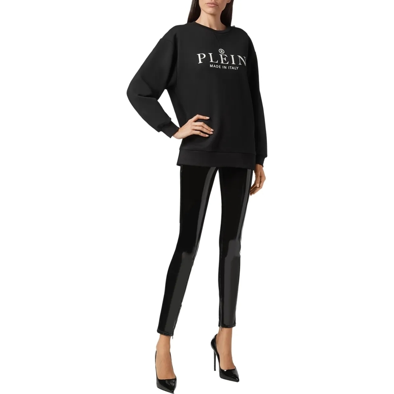 Philipp Plein Top Sweatshirt Iconic Plein schwarz(Image 4)