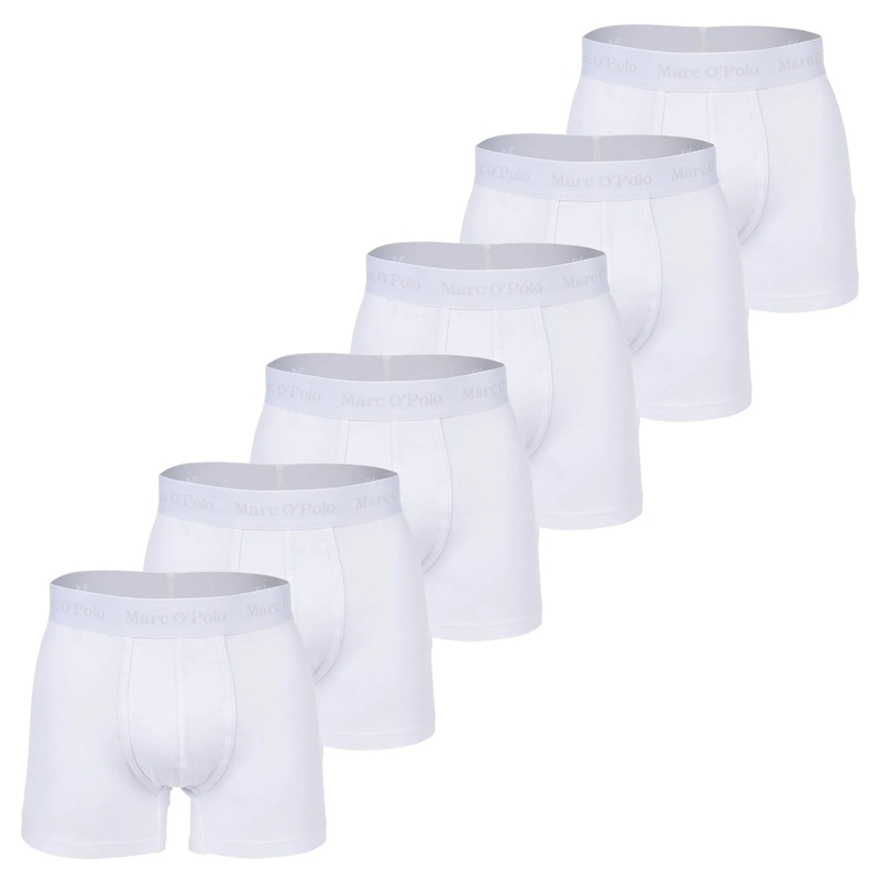 Marc O´Polo  6-PACK BOXER 6er Pack weiss
