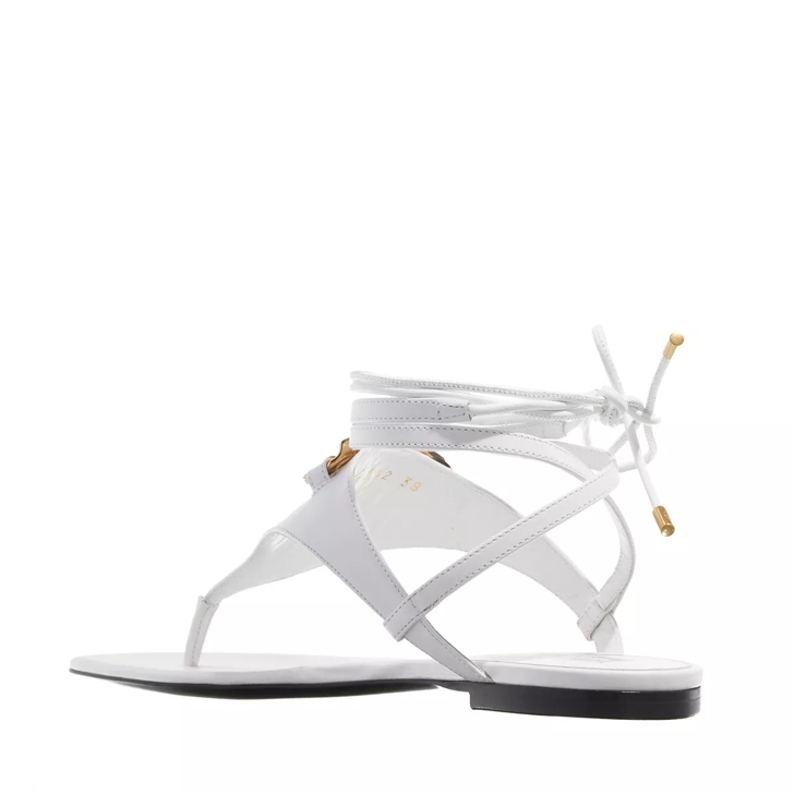 Valentino V-LOGO Leather Thong Sandal