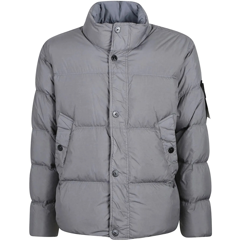 Stone Island Doudoune Rds Bomber Jacket Grey grau
