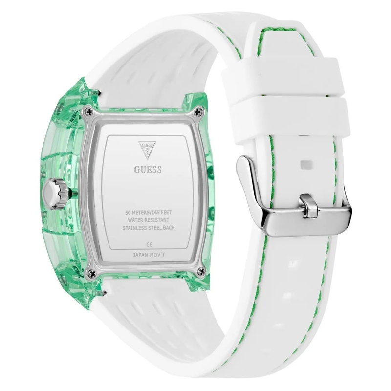 Guess Quarzuhr Quarz-Analoguhr Phoenix weiss(Image 4)