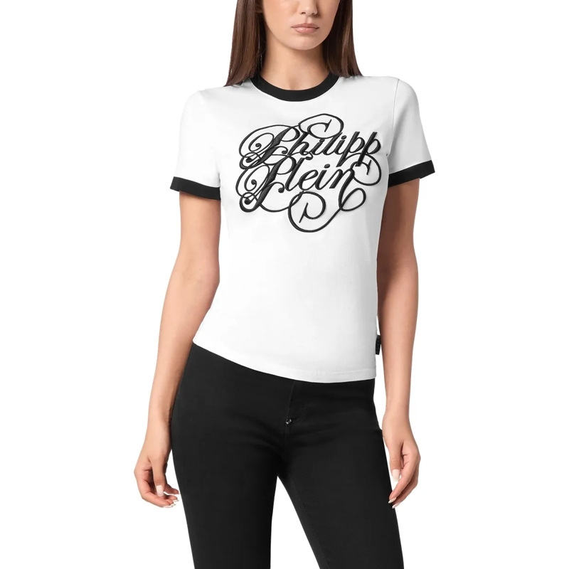 Philipp Plein T-Shirt T-Shirt Slim Fit weiss(Image 3)