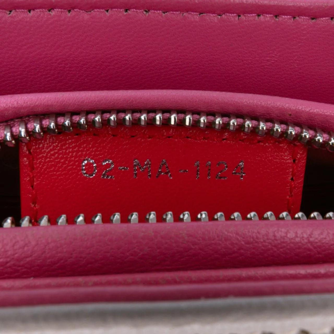 Thumbnail - Christian Dior Hobo Bags - Medium Tricolor Lambskin Macrocannage Stitched Lad - Gr. unisize - in Gold - für Damen