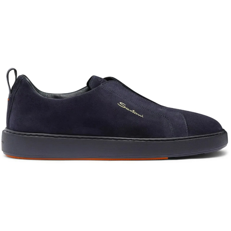 Santoni Low-Top-Sneaker Sneaker Donkerblauw blau(Image 3)