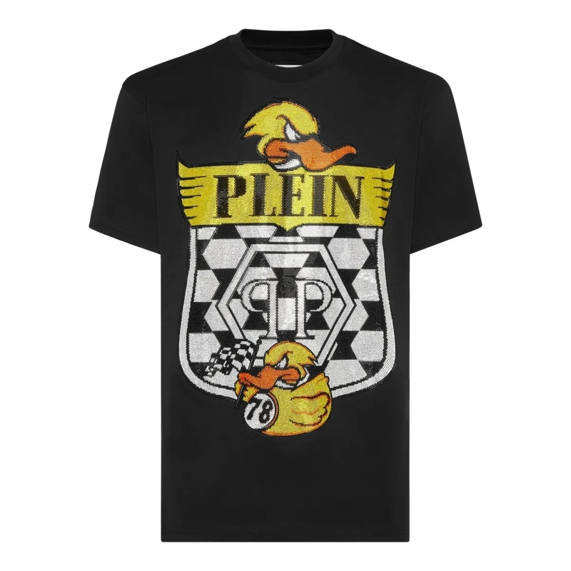 Philipp Plein T-Shirt T-Shirt Duck schwarz