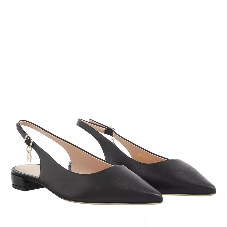 AIGNER Alina 4F Black Ballerina Slipper