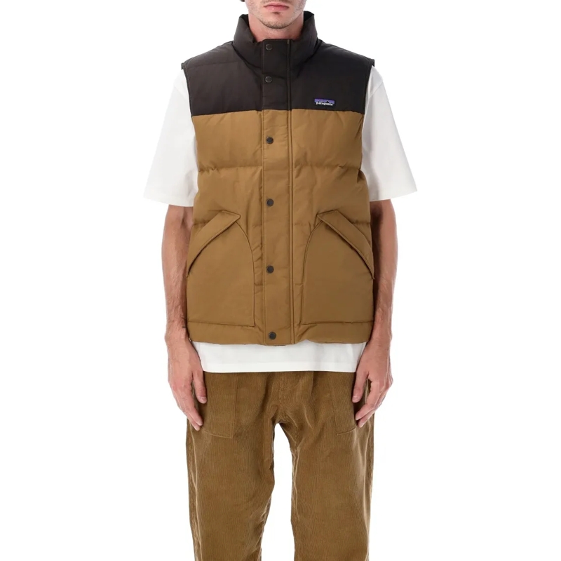 PATAGONIA Daunenjacke Downdrift Down Vest Brown