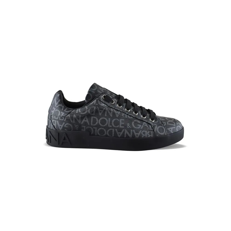 Dolce&Gabbana Lage-top sneaker Portofino Sneakers Black