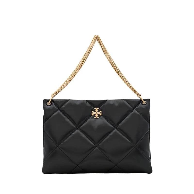 Tory Burch Sac à bandoulière Kira Diamond Quilt Shoulder Bag Black