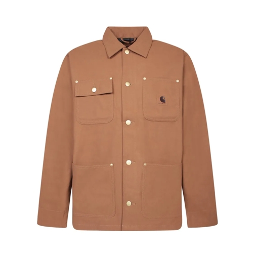 Carhartt Wip Übergangsjacke Sturdy Jacket With Classic Collar Brown