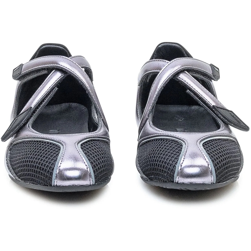 The Attico Ballerinas Ballerine Sportive FLOOR01 silber(Image 2)