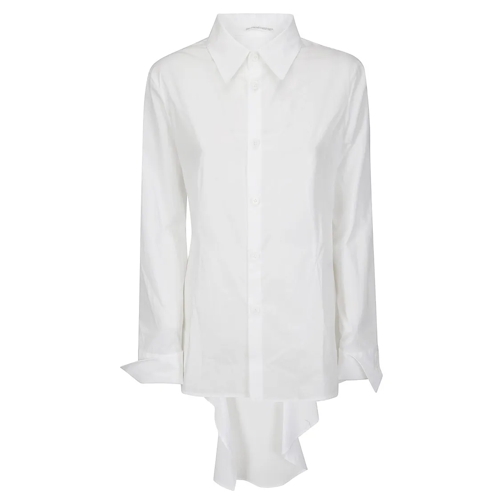 Yohji Yamamoto Hemden White Asymmetric Shirt White