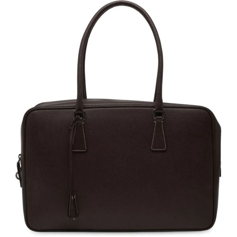 Prada Tote Cinghiale Bauletto Handbag braun