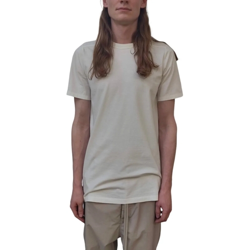 Rick Owens T-shirts T-shirt blanc manches courtes Level Tee Rick Owens weiß