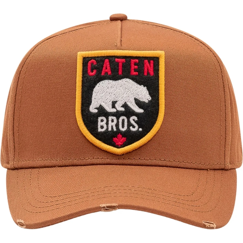 Dsquared2  Cappello da Baseball con Patch Ricamata beige