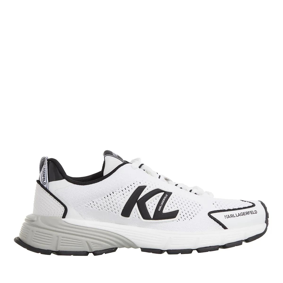 Karl Lagerfeld Low-Top Sneaker - Orion Sidetrim Knit Lo - Gr. 36 (EU) - in Weiß - für Damen - aus Textil & Textil & Textil & Synthetisches Material