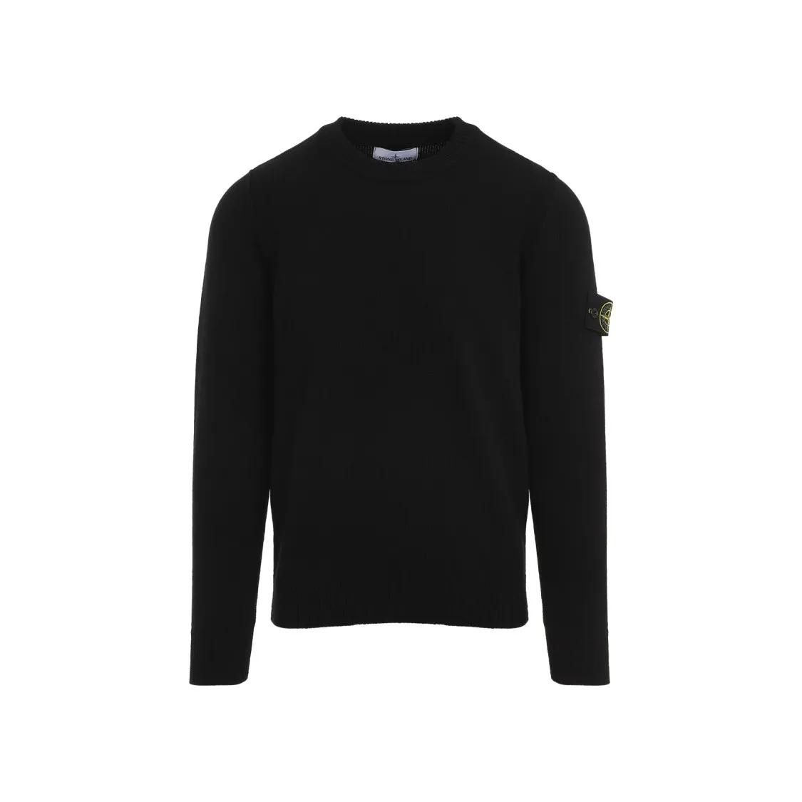 Stone Island - Wool Pullover - Größe XL - schwarz