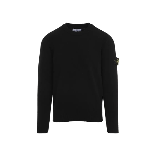 Stone Island Trui Wool Pullover Black