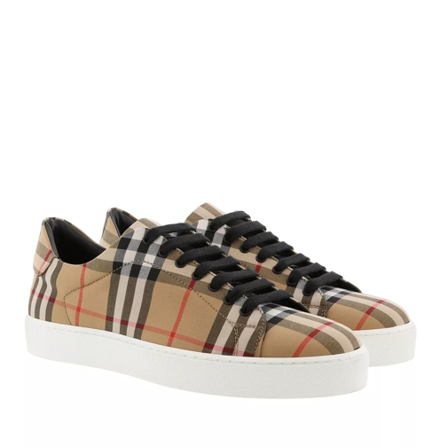 Burberry Check Vintage Sneaker Antique Yellow Low-Top Sneaker