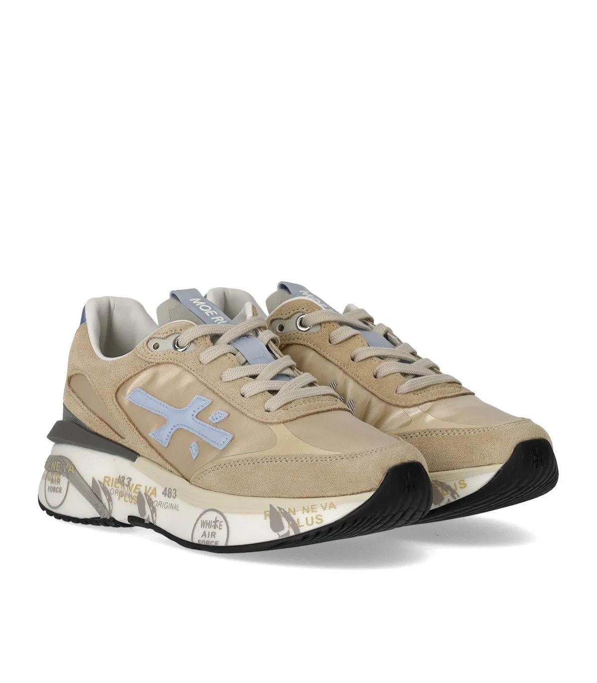 Premiata Low-Top Sneaker - PREMIATA MOERUND 6990 SNEAKER - Gr. 36 (EU) - in Beige - für Damen