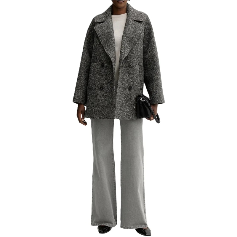 Max Mara Veste de transition Coats Grey grau