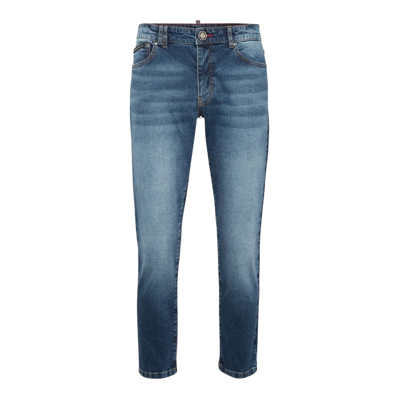 Philipp Plein Skinny-Leg-Jeans Skinny jeansblau