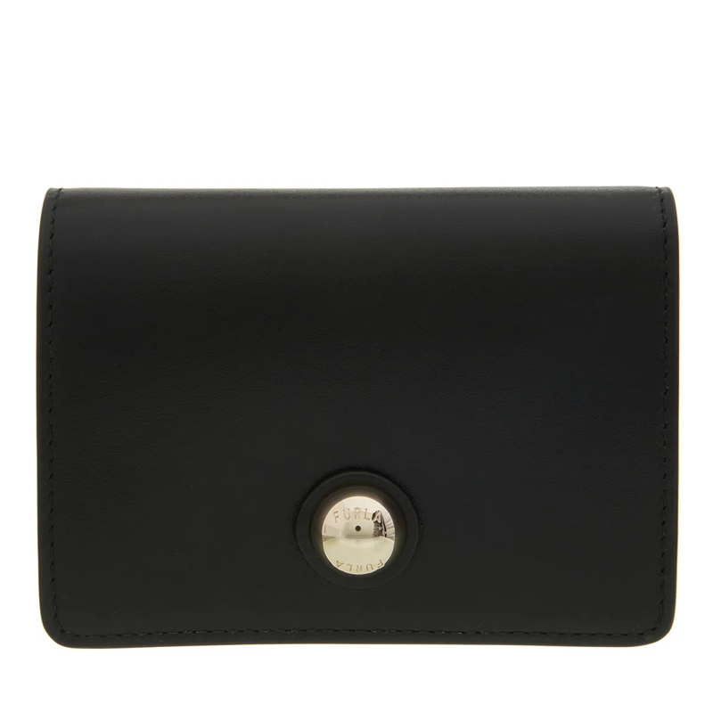 Furla Bi-Fold-Portemonnaie Furla Sfera M Compact Wallet Nero