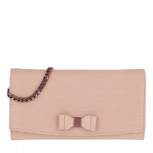 Ted Baker Zea Bow Detail Crossbody Matinee Purse Taupe Wallet On A Chain