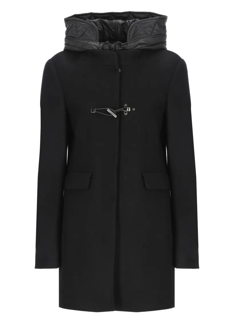 Fay - Toggle Coat - Größe M - schwarz