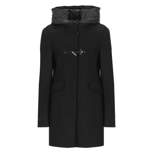 Fay  Toggle Coat Black