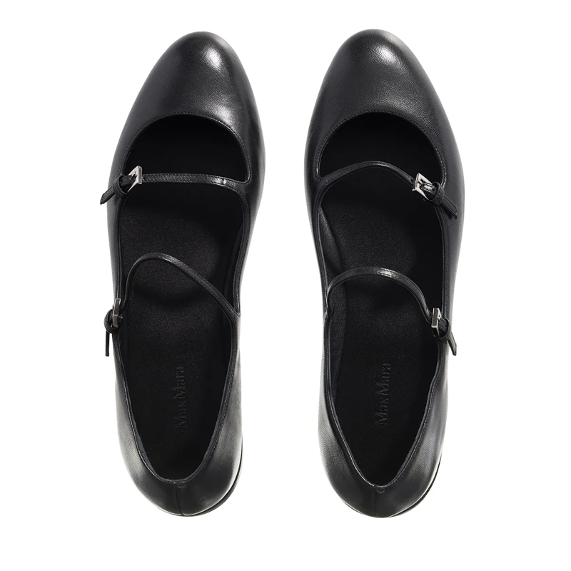 Max Mara Ballerinas Circus Nero(Image 5)