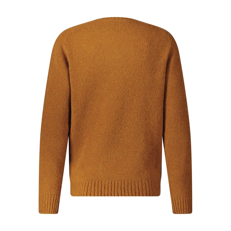FILIPPO DE LAURENTIIS Pull Pullover aus Alpaka-Woll-Mix orange(Image 2)