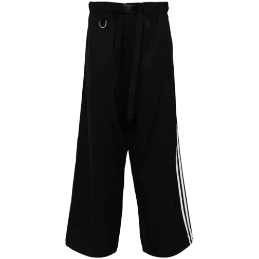 Y-3 3-Stripes Logo Trousers Black 