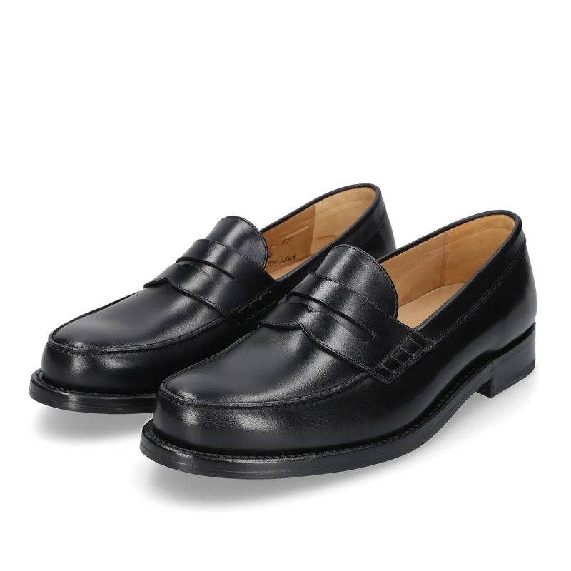 Heinrich Dinkelacker Loafer Slipper Janosh K Plain AC schwarz(Image 2)