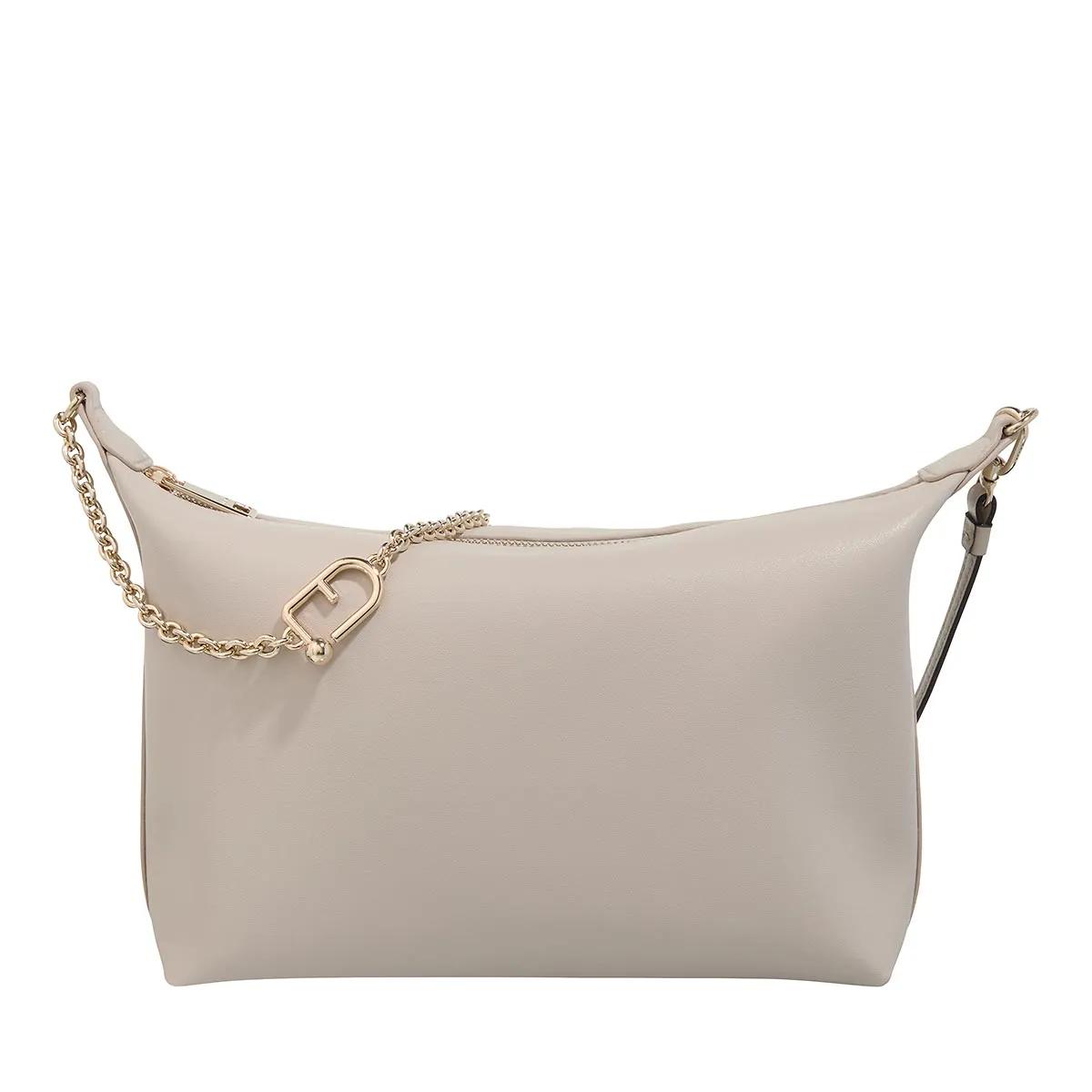 Furla Crossbody Bags - Furla Nuvola Mini Crossbody Hobo - Gr. unisize - in Taupe - für Damen